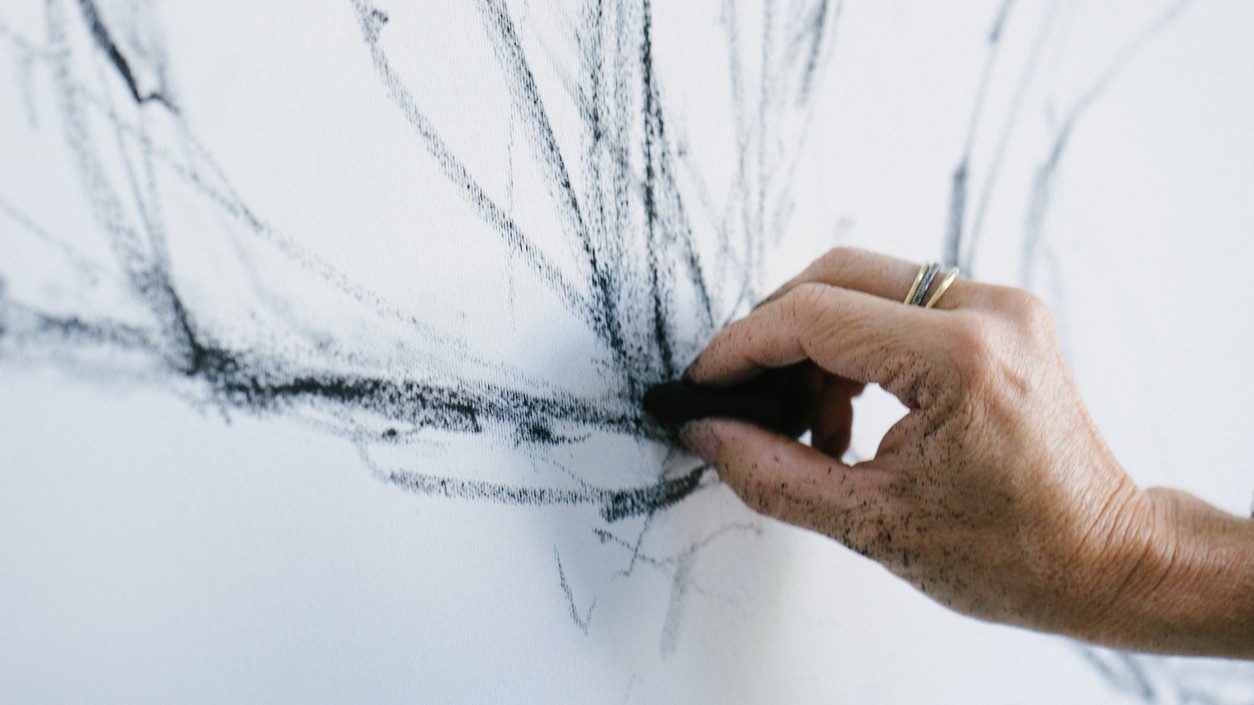 Community sketching session at NGMA