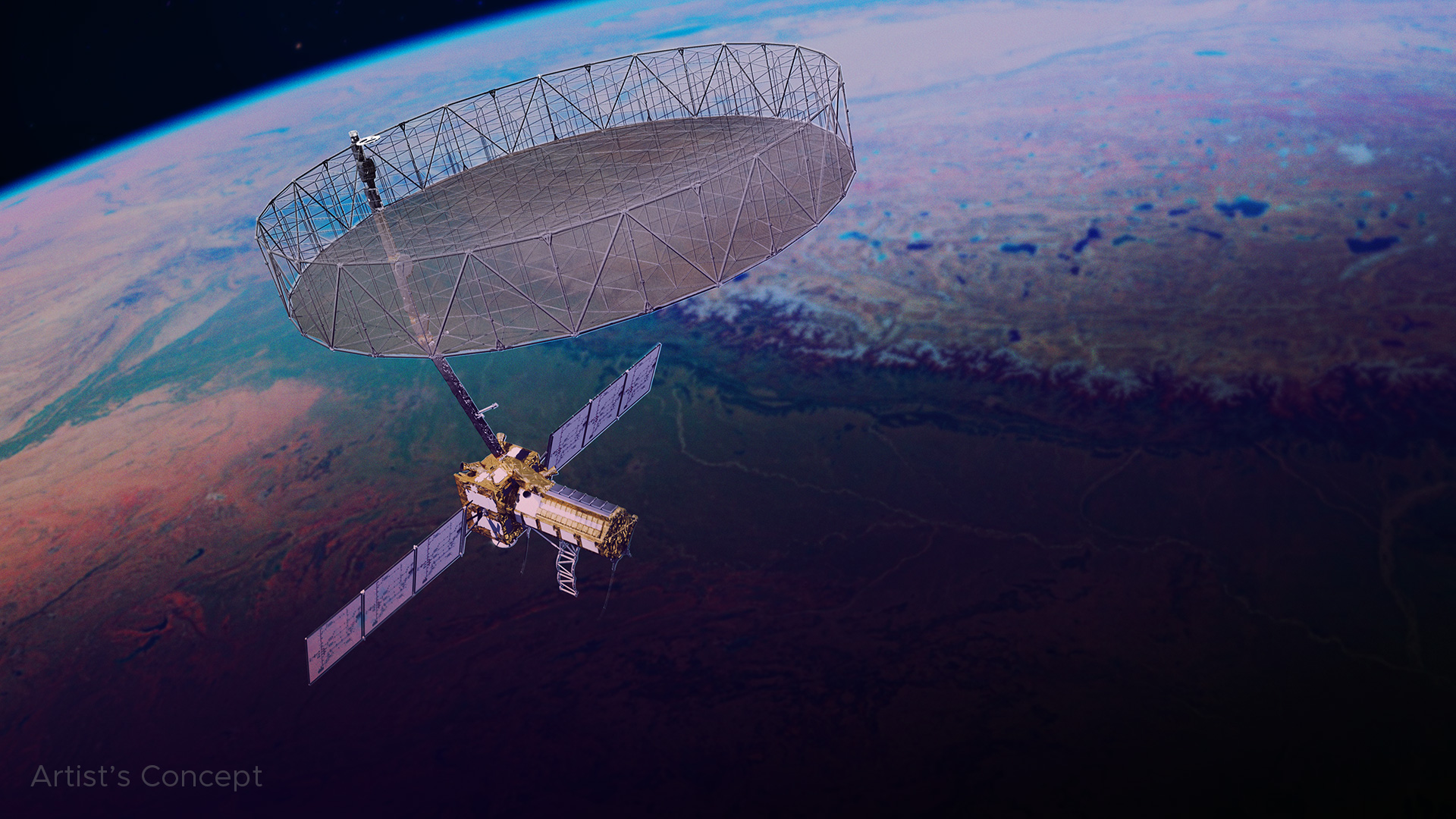 NISAR milestone: Antenna reflector successfully deployed