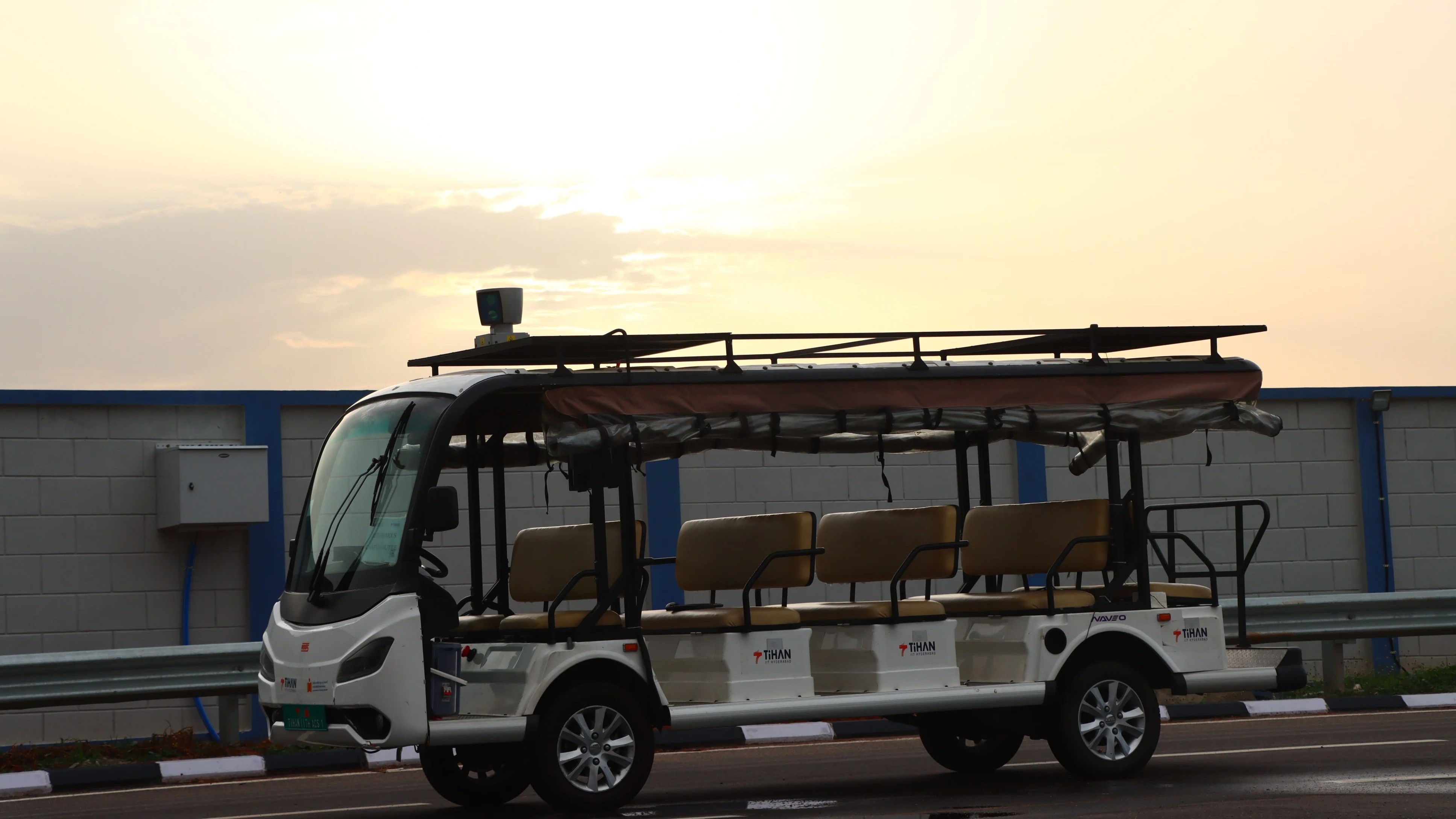 IIT-H team wheels out driverless tech, over 10,000 passengers already onboard