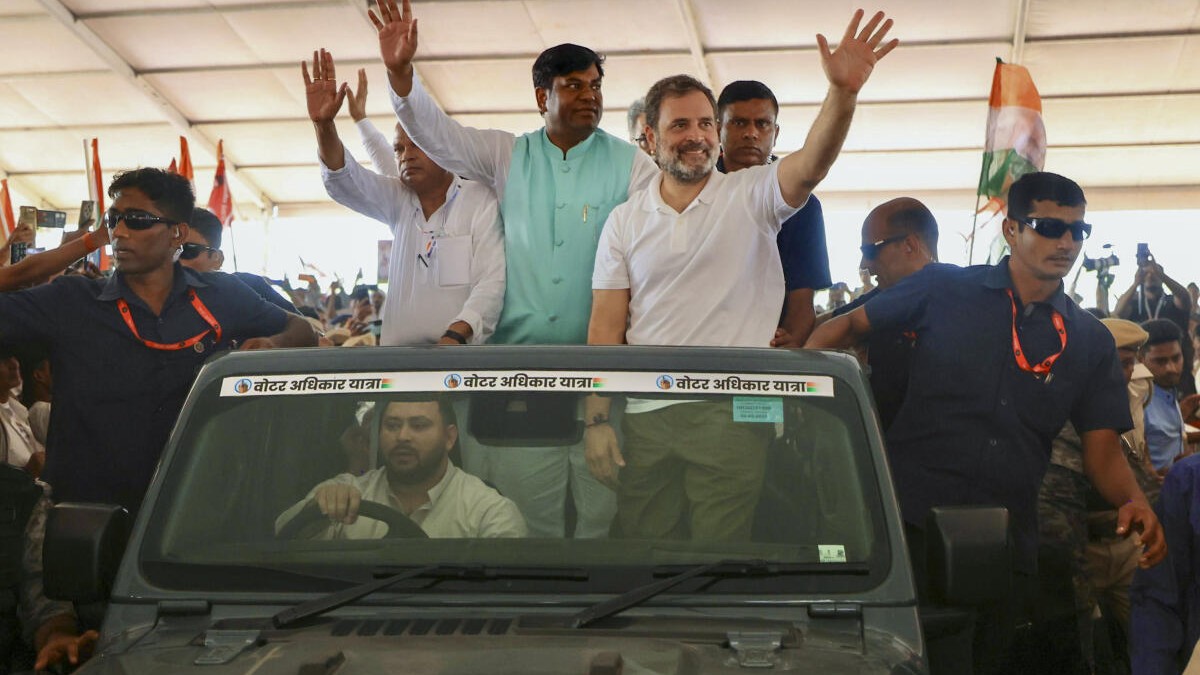 Will not let 'conspiracy' to 'steal' Bihar polls through SIR succeed: Rahul at 'Voter Adhikar Yatra' launch