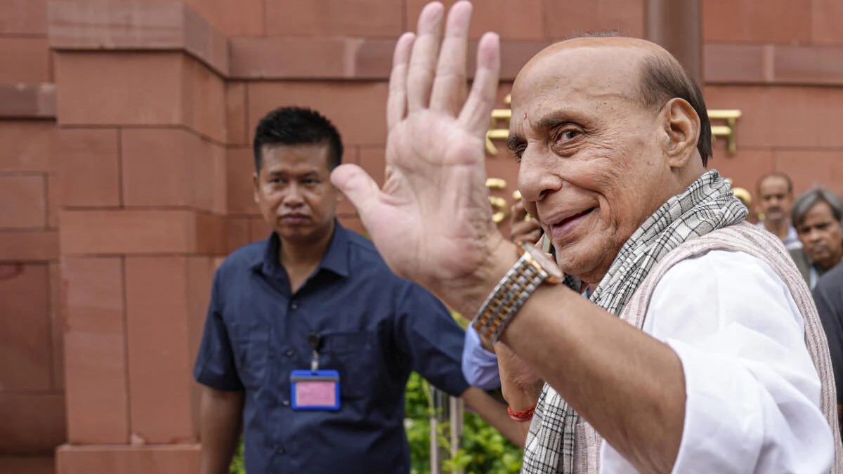 'Extremely disappointing': Rajnath Singh slams Oppn for creating ruckus during discussion on astronaut Shukla