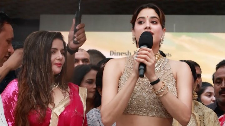 'Roz bolungi Bharat Mata ki jai': Janhvi Kapoor reacts to trolls on viral Janmashtami video