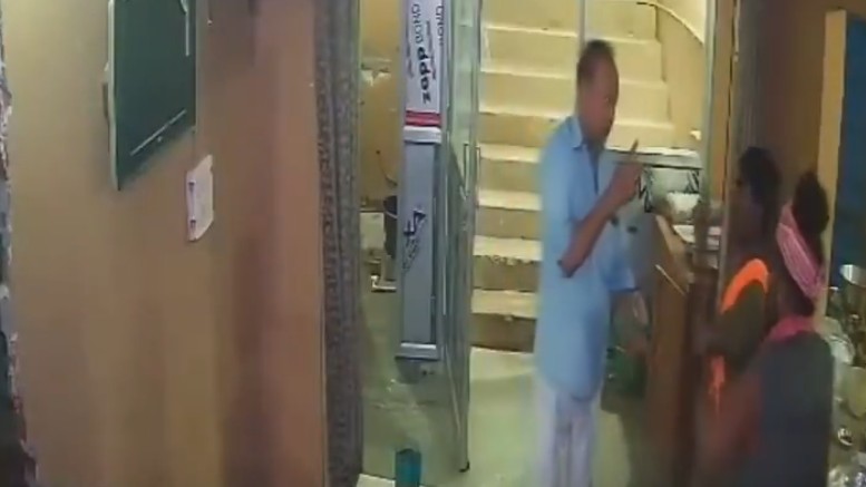 On cam: Youth assaulted for eating non-veg in saffron attire in Uttar Pradesh 