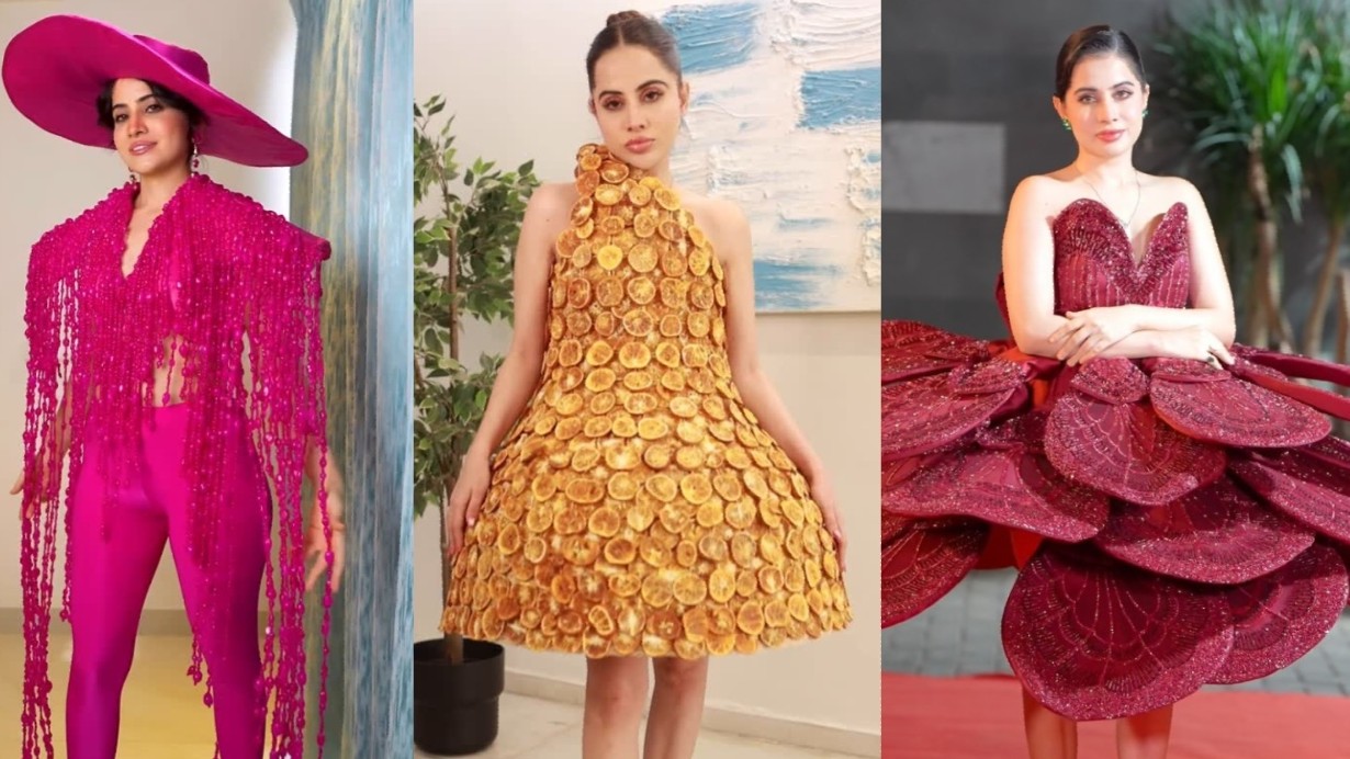 Cinderella Effect to Orange Drama: Uorfi Javed’s most daring fashion moments