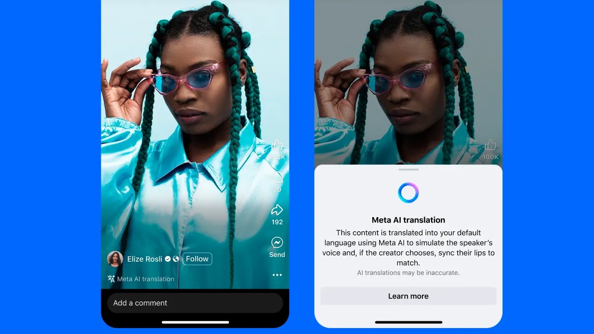 Facebook, Instagram reels creators get AI-powered audio dubbing feature for foreign audiences