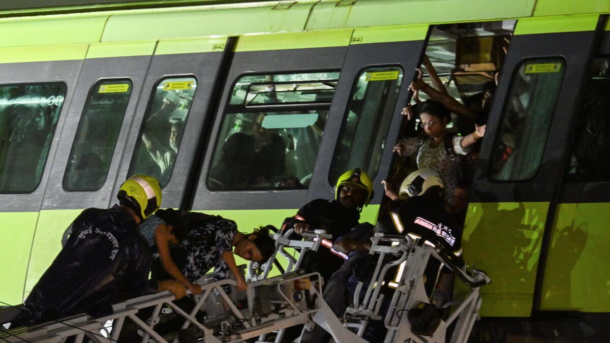 Gripped with fear and panic, some commuters mulled jumping off stranded Monorail trains in Mumbai: Rescuer