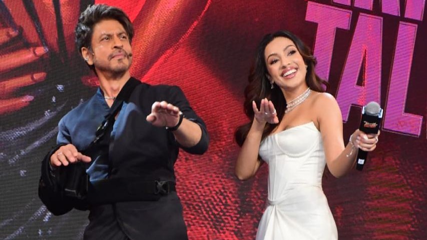 Sahher Bambba shines at 'The Bads of Bollywood' trailer launch, SRK predicts she's the next big star