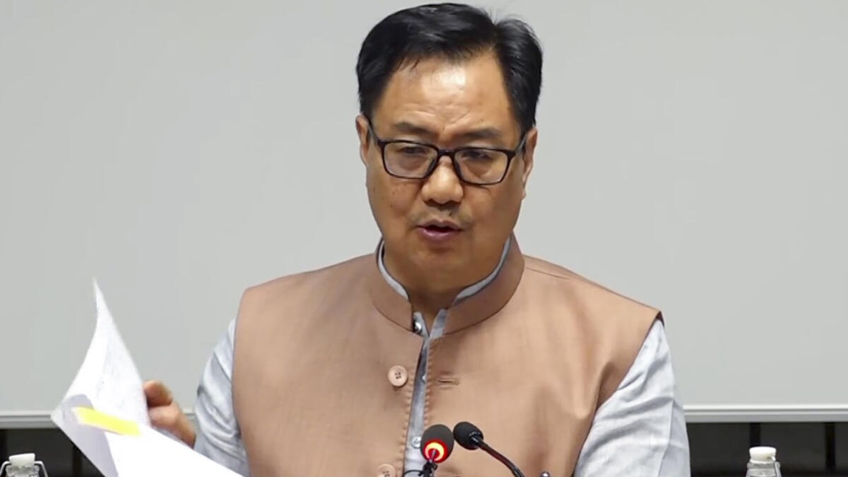 Parliament session fruitful for govt, unsuccessful and damaging for Opposition: Kiren Rijiju