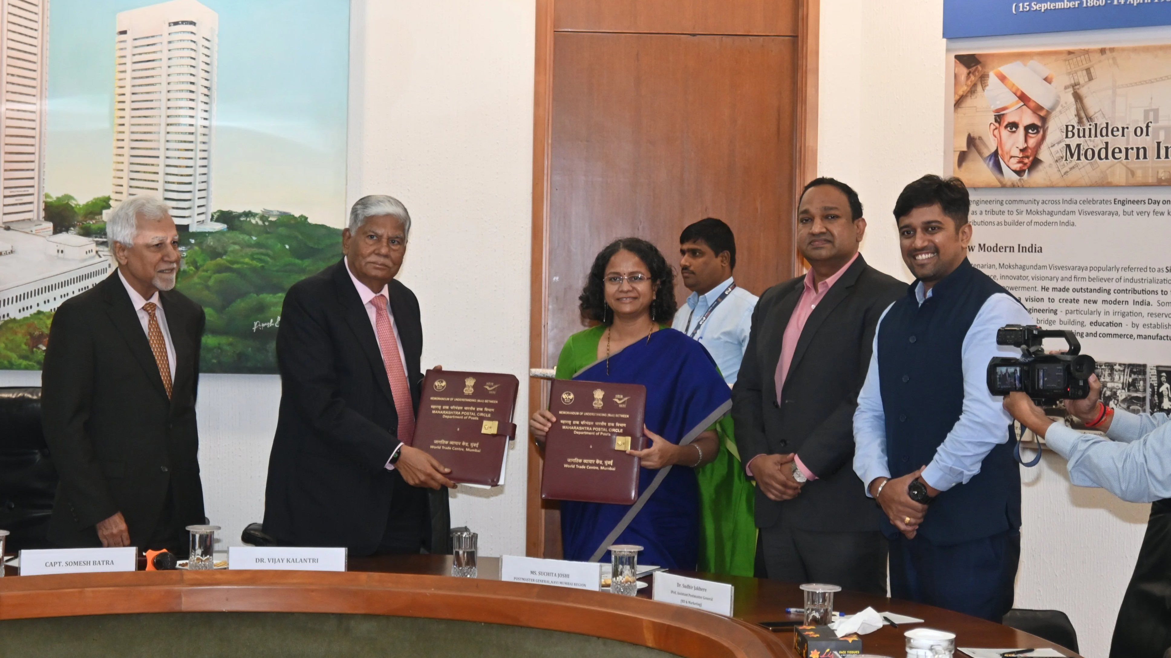 WTC Mumbai, Maharashtra Postal Circle sign MoU to enhance trade facilitation, global business connectivity