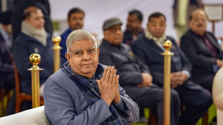 Weeks after resigning from post, Jagdeep Dhankhar vacates official Vice-President's residence