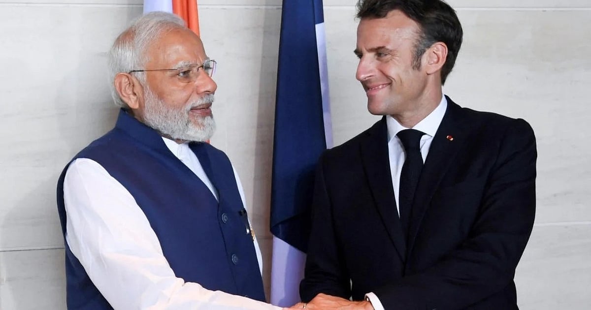 Macron discusses Russia-Ukraine war with PM Modi, pledges France's support ...