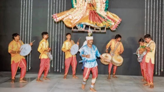 Pooja kunita at Bangalore International Centre on Saturday