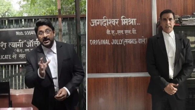 Summons to Akshay Kumar, Arshad Warsi & producer of  'Jolly LLB 3' over portraying lawyers, judges in 'poor light'