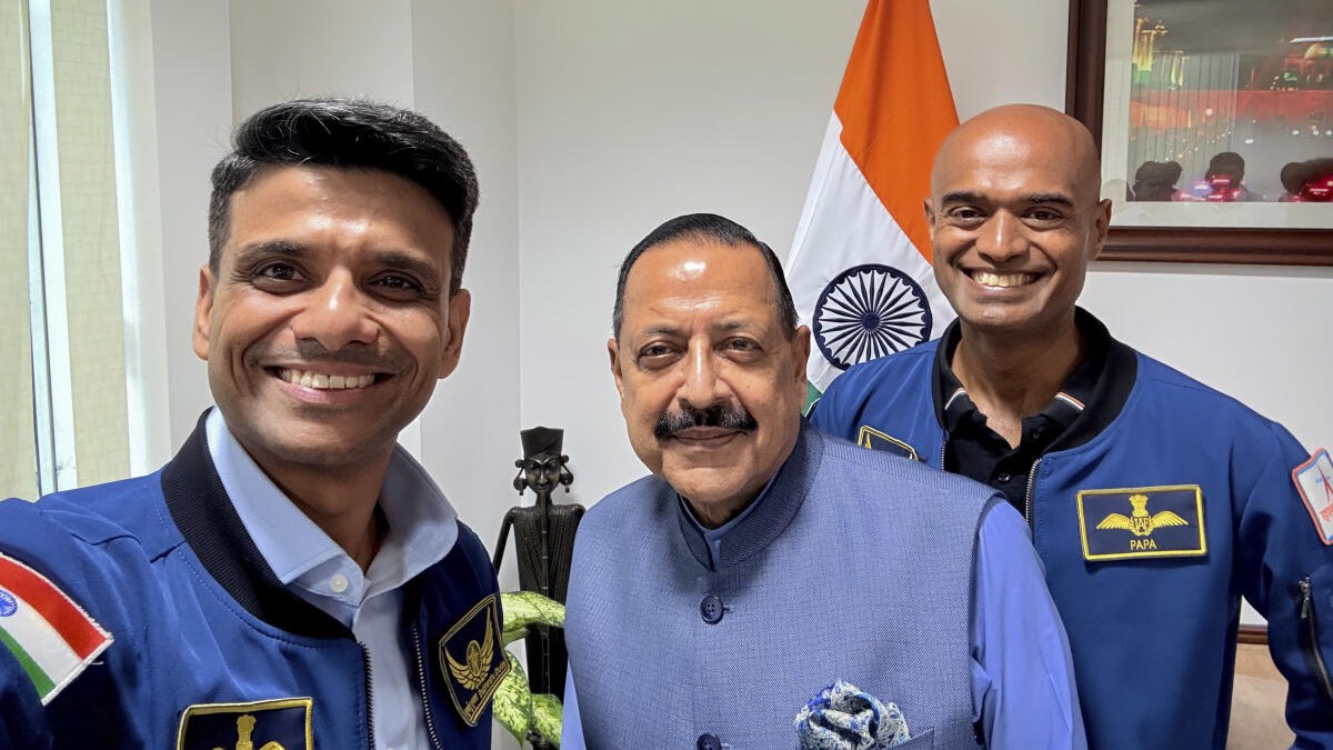 Indian astronauts reflect on ancient wisdom, humility and future of India's space flight