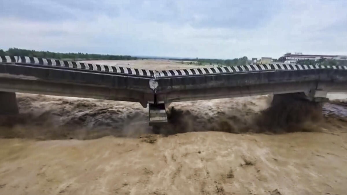 Torrential rains in parts of J&K trigger flood-like situation, bridge damaged on Jammu-Pathankot highway
