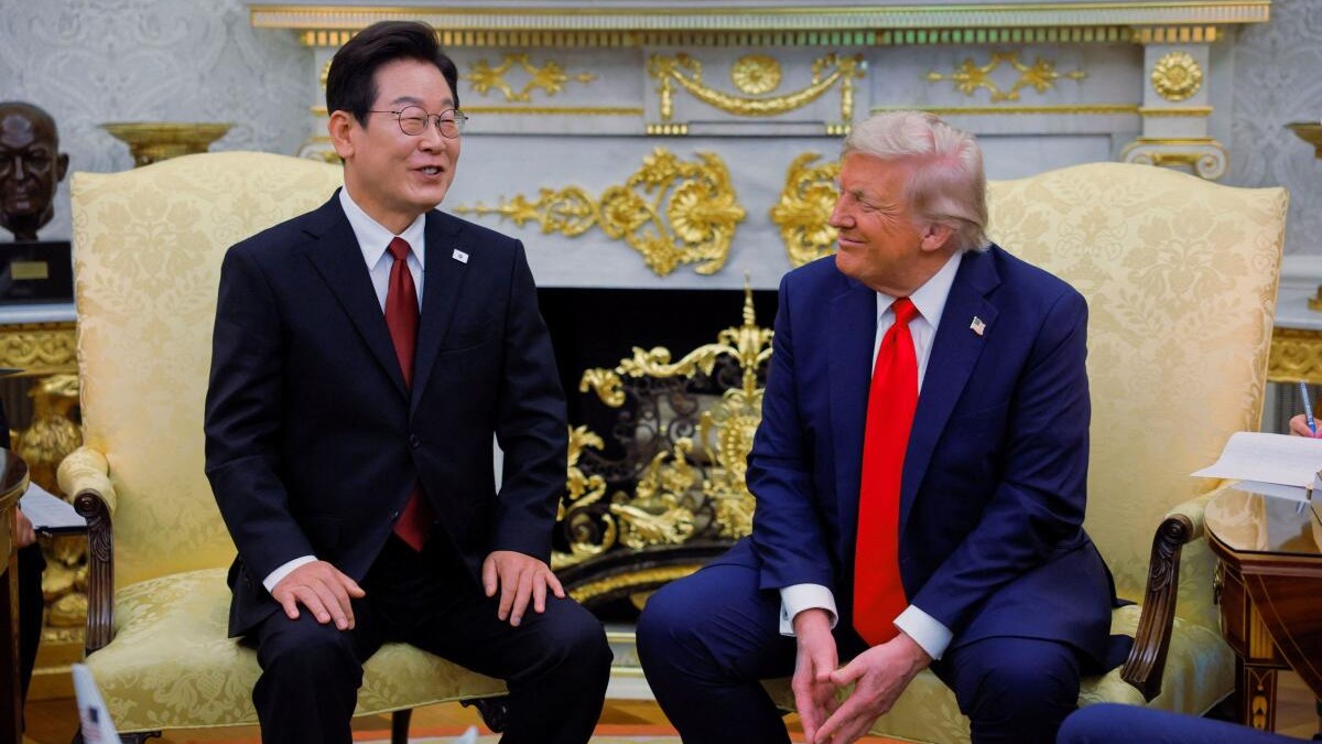 South Korea's Lee praises Trump as peacemaker, calls for cooperation