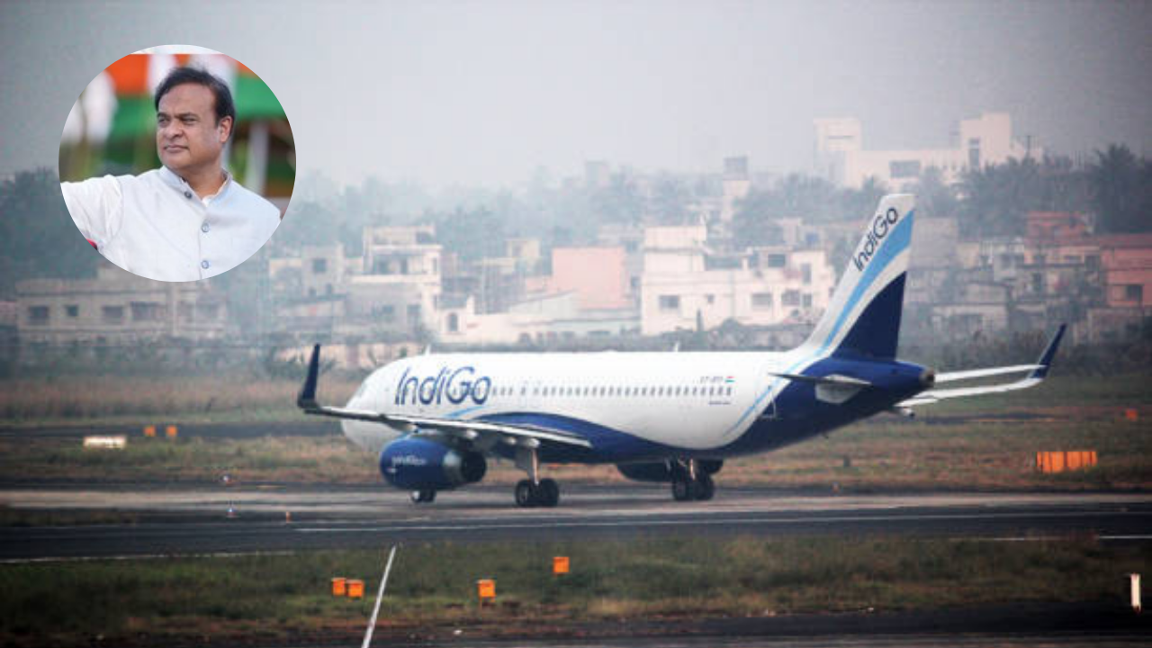 IndiGo flight with Assam CM Himanta diverted to Agartala due to bad weather in Guwahati
