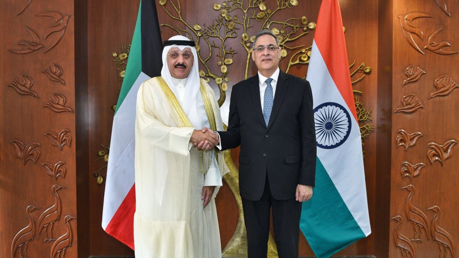 India, Kuwait discuss avenues to further deepen strategic partnership in trade, defence, energy