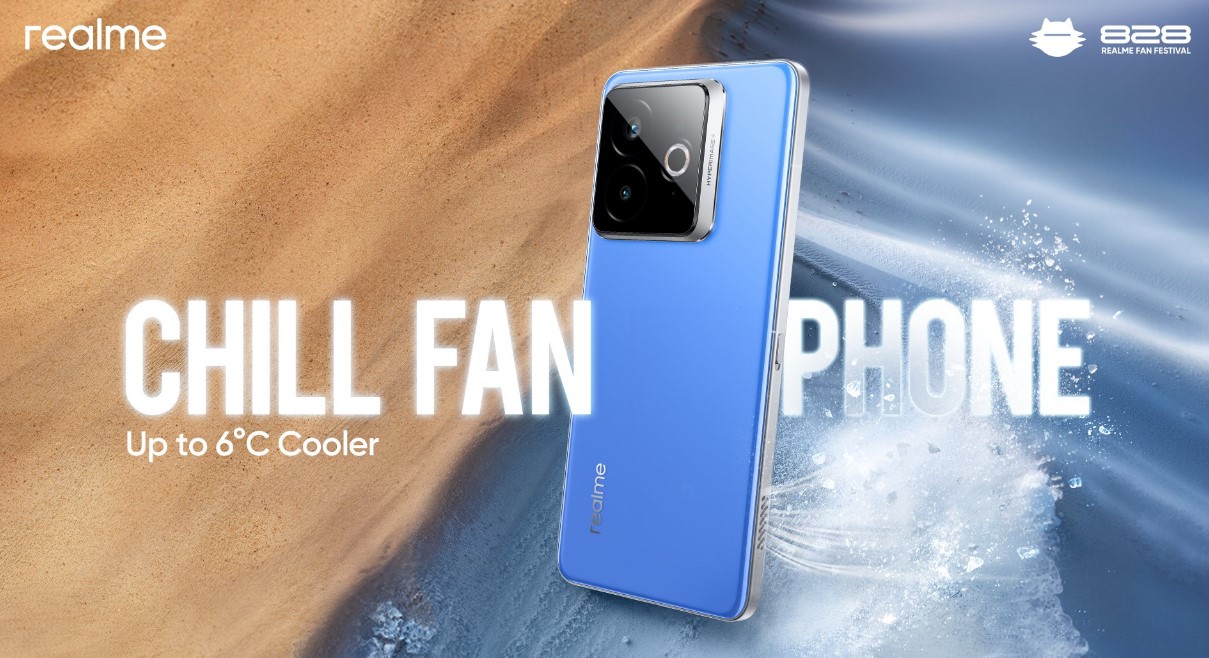 Realme Chill Fan Phone.