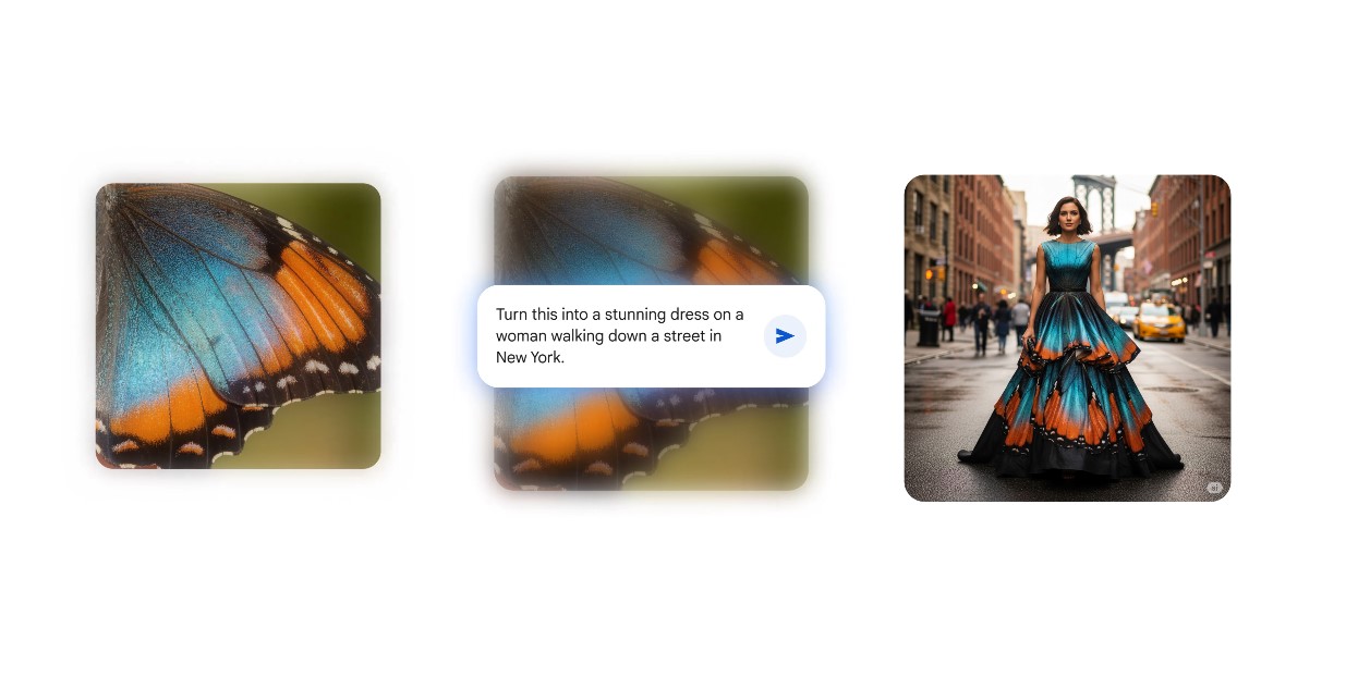 Gemini app's mix up design feature.