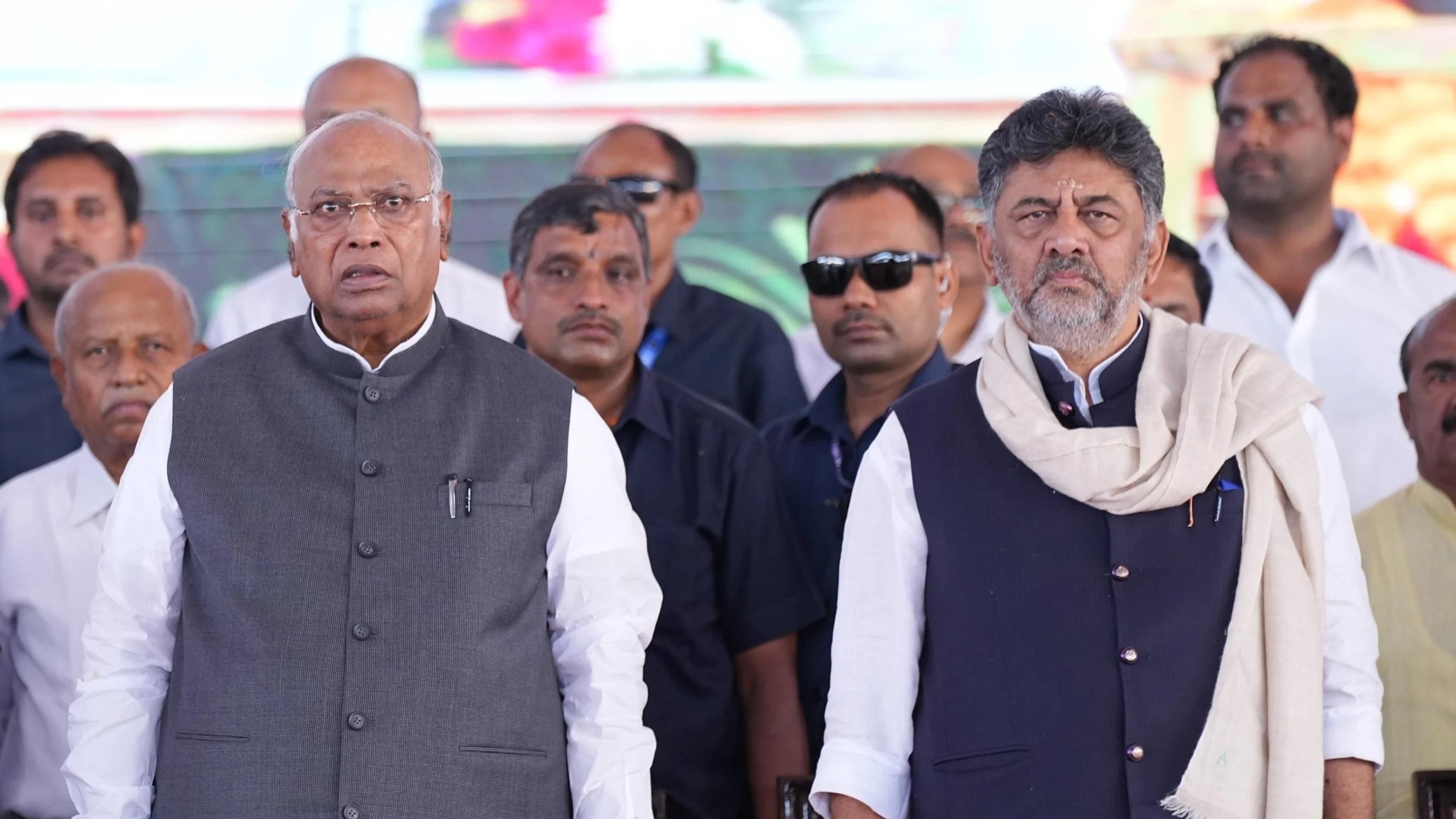 DK Shivakumar's RSS anthem recital 'a closed chapter': Mallikarjun Kharge