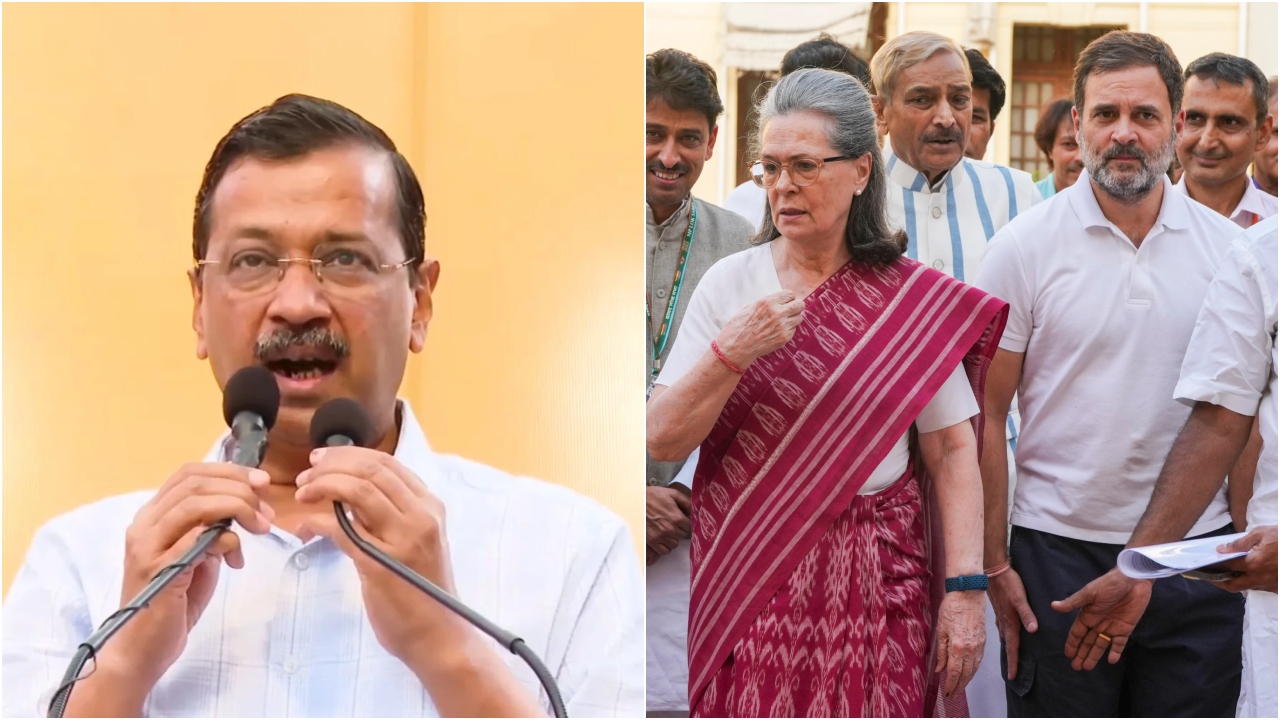 No one from Gandhi family went to jail in National Herald case: Arvind Kejriwal trains guns on Congress 