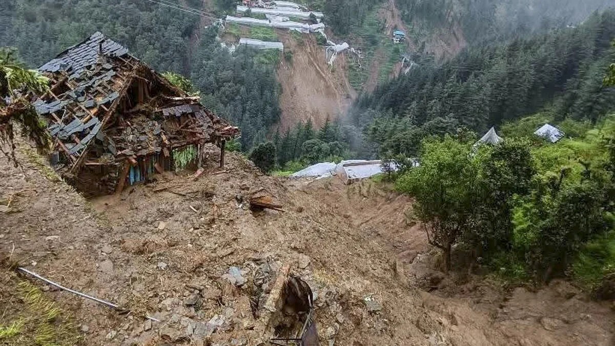 Remote Himachal village cut off as govt buildings, bridges washed away by flash floods