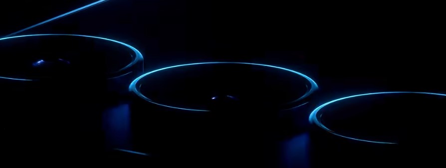 Samsung Galaxy event teaser showing a sneak peek at Galaxy S25 FE's triple-camera module.
