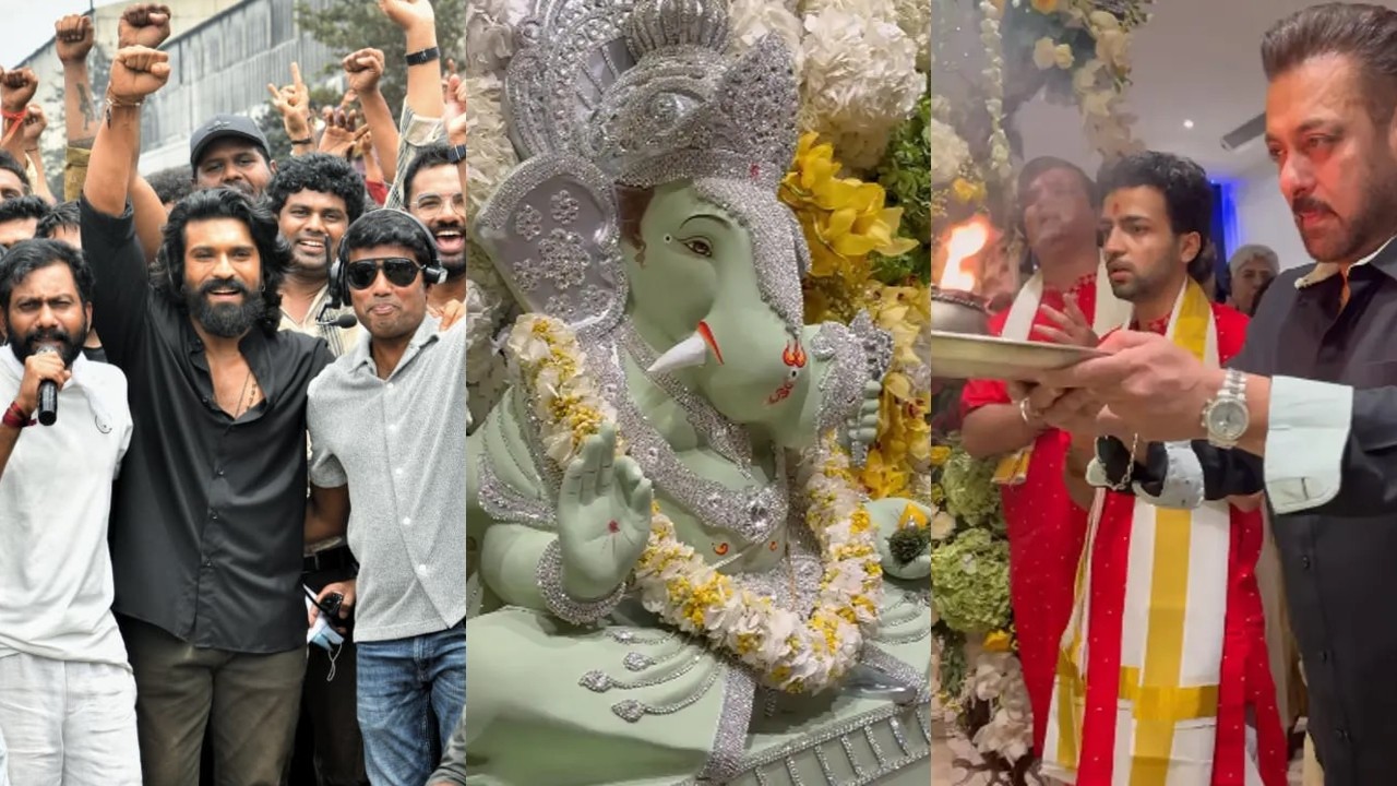 Salman Khan, Ram Charan to Allu Arjun and Jacqueline Fernandez: Celebrities celebrate Ganesh Chaturthi 2025