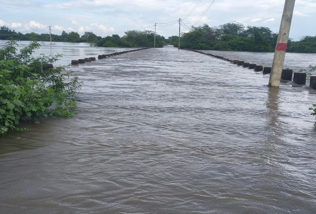 Heavy rain damages crops, roads and bridges in KK region