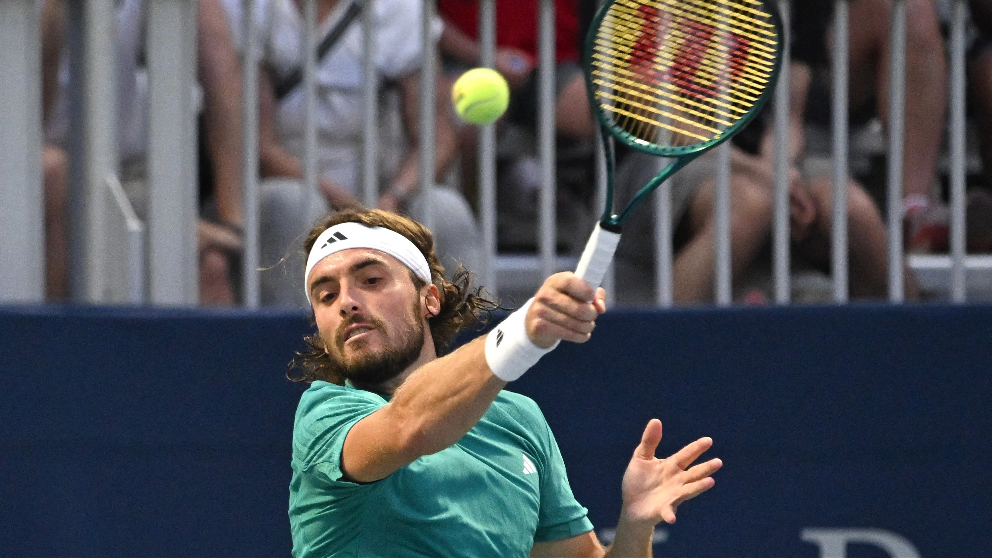 Stefanos Tsitsipas upset by underarm serves as he slumps out of US Open