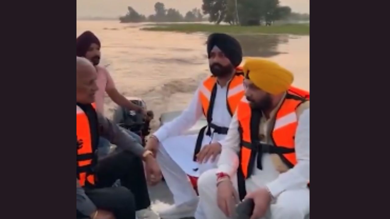 WATCH | 3 Punjab ministers discuss 'cruise trips' to Sweden and Goa while inspecting floods draw opposition ire