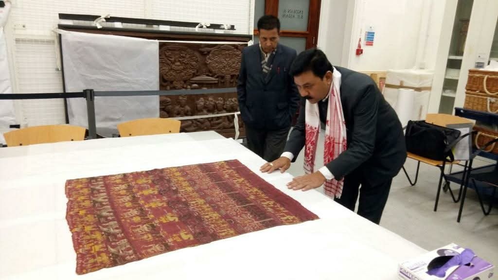 British Museum has agreed to loan Sankardeva's 'Vrindavan Vastra' for display in Assam: CM Himanta Biswa Sarma 