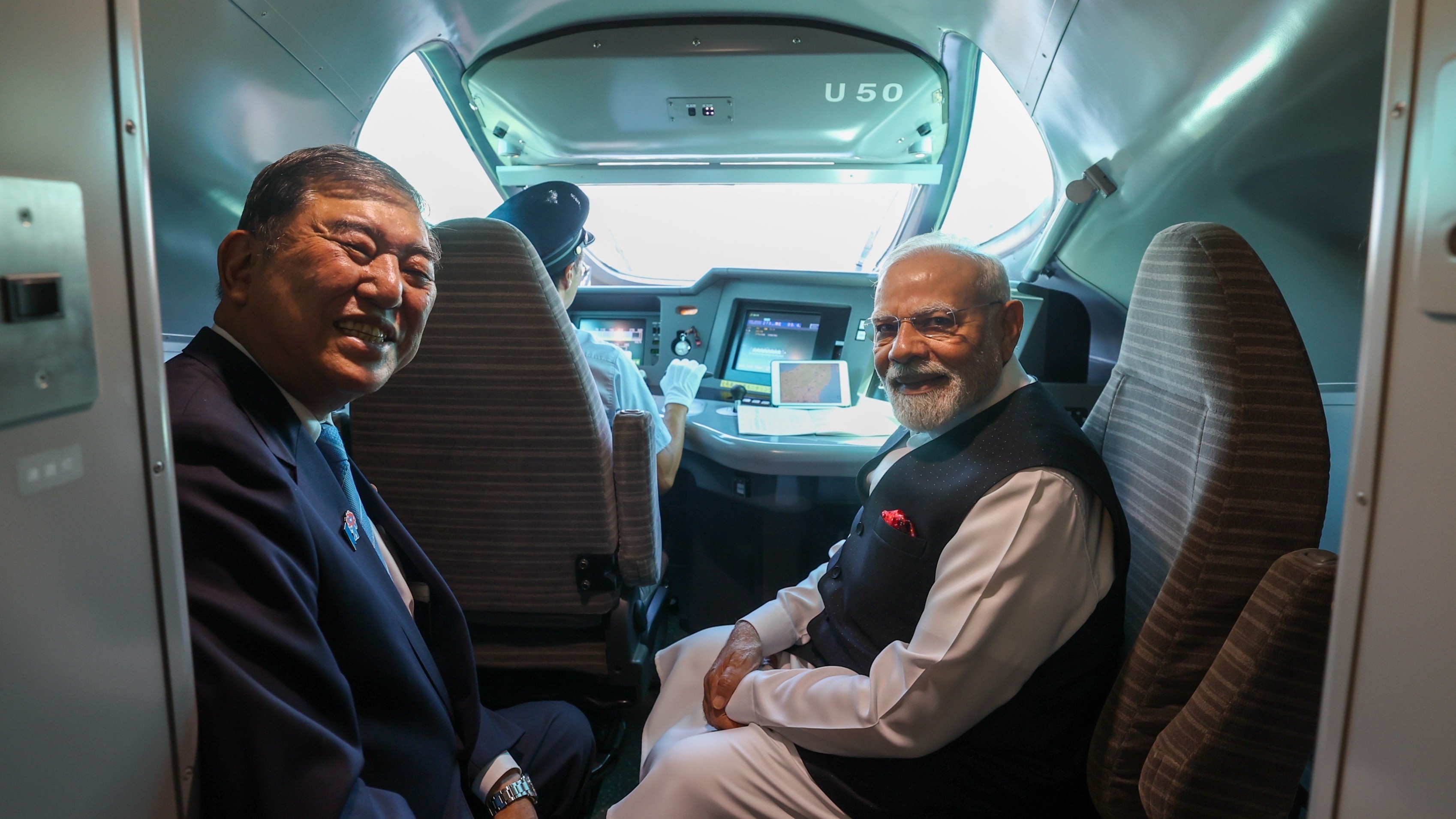 PM Modi travels on Shinkansen bullet train; visits semiconductor facility in Sendai