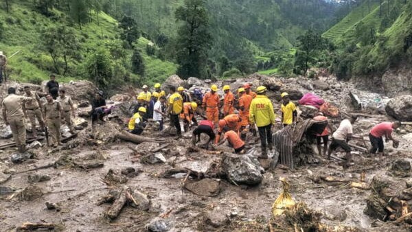 Uttarakhand: Bridge swept off on Jyotirmath-Malari highway, Niti Valley villages marooned in Chamoli