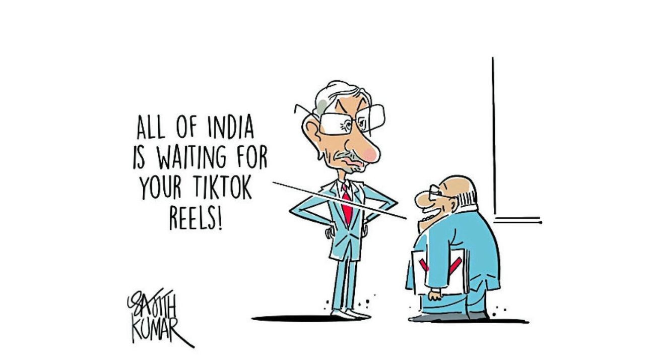 DH Toon | 'India waiting for TikTok reels!'