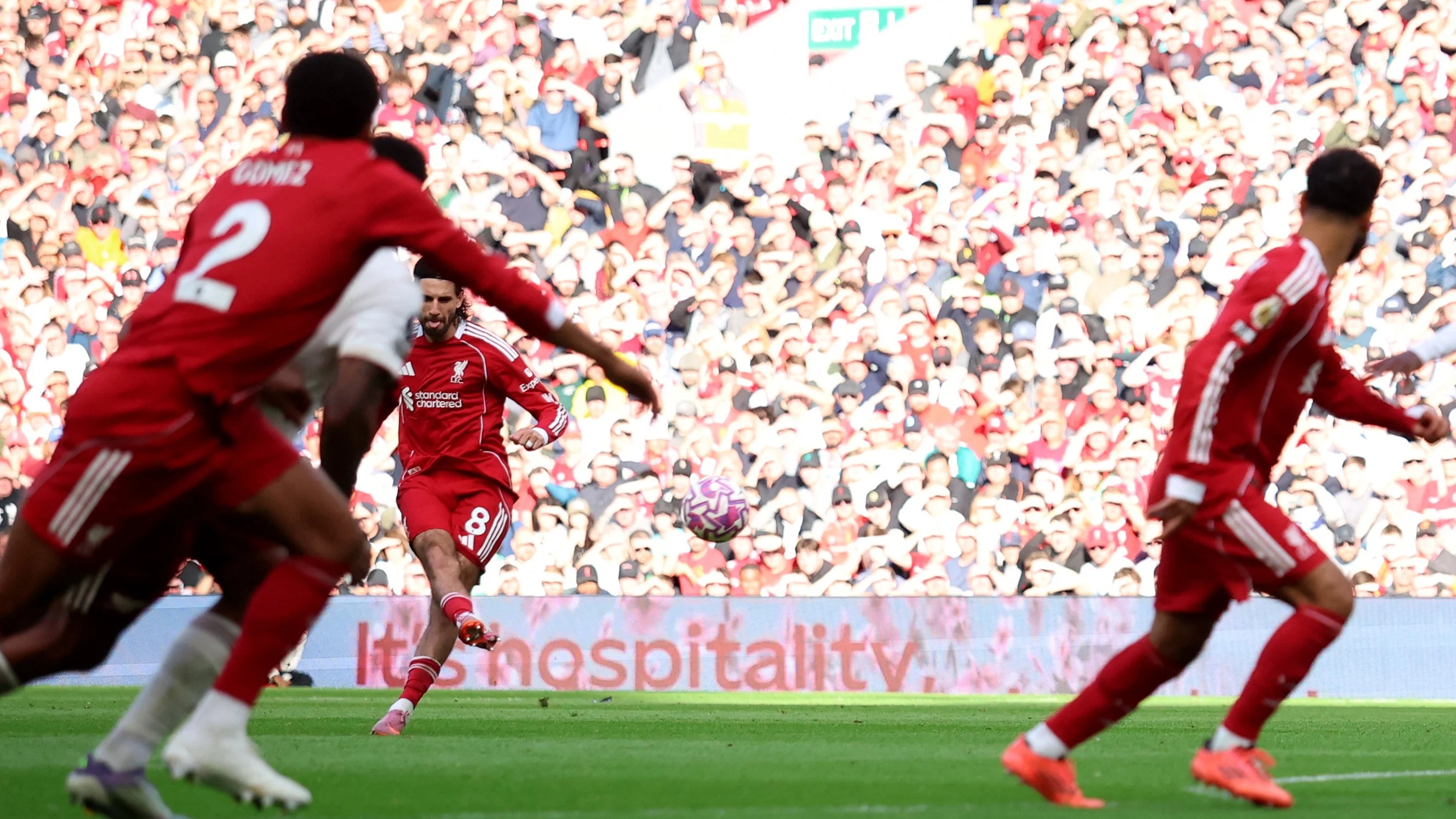 Premier League: Szoboszlai's stunning free-kick lifts Liverpool past Arsenal to table top