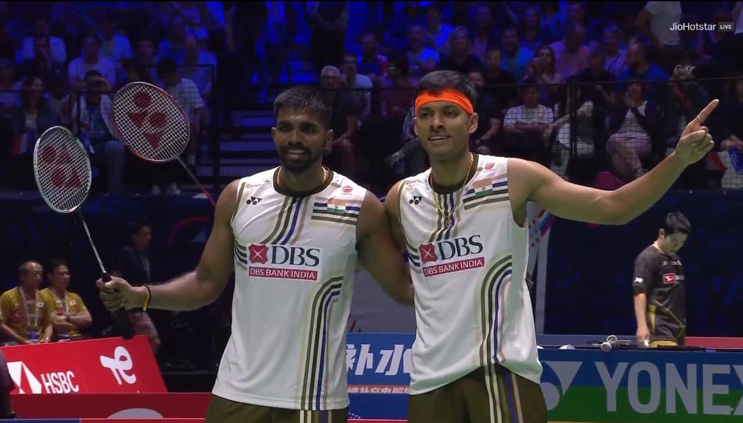 Satwik-Chirag clinch second World Championships bronze after battling Chinese pair