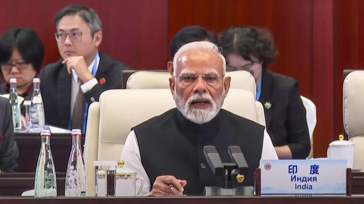 PM Modi addresses SCO Summit: Raises cross-border terrorism, extremism 'challenges' | Key Highlights