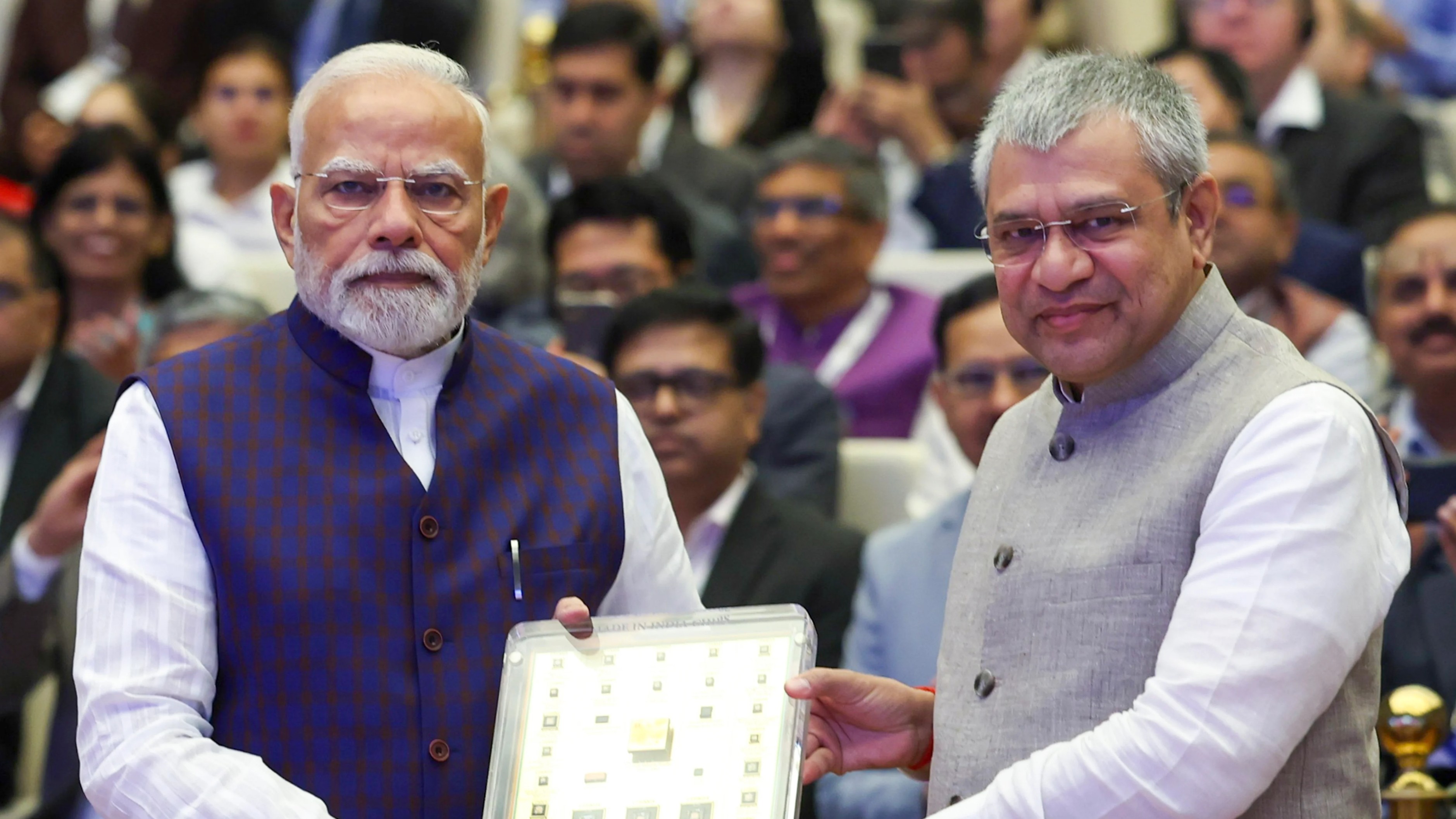 PM Modi unveils first made-in-India semiconductor ‘Vikram 32-bit processor’