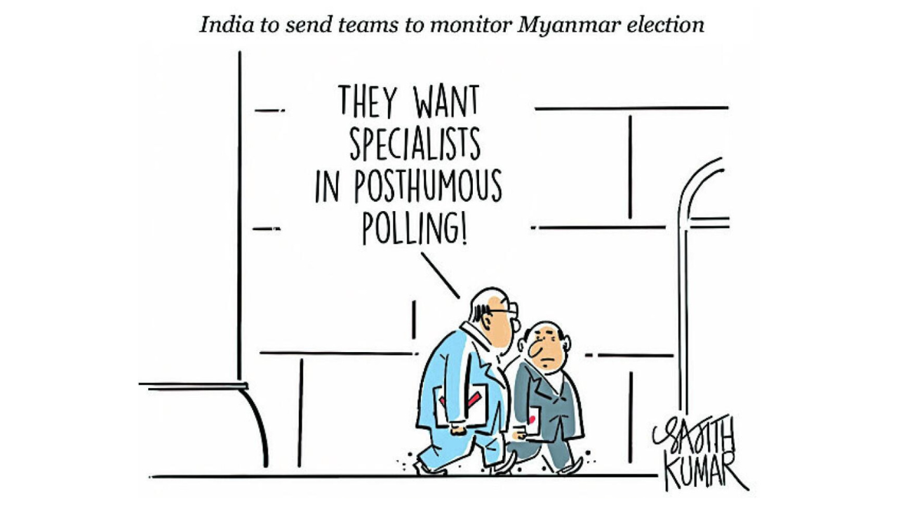 DH Toon | Myanmar election