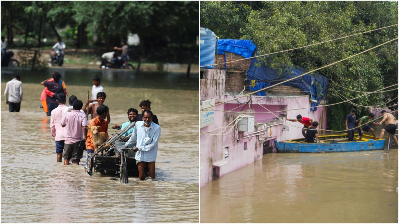 Markets under water, families surviving on biscuits: Delhi reels as Yamuna floods homes