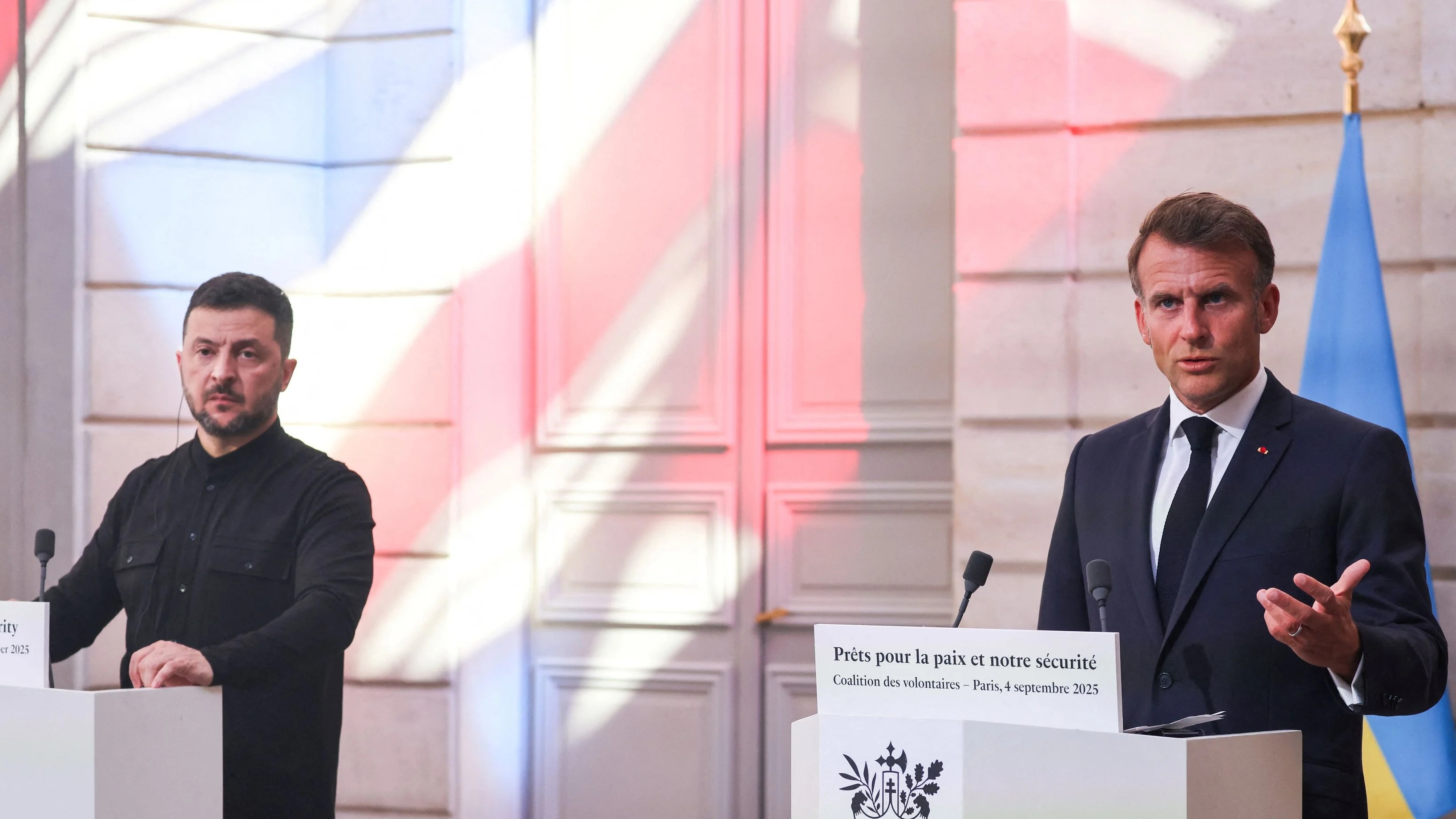 26 nations vow to give Ukraine postwar security guarantees: French President Emmanuel Macron