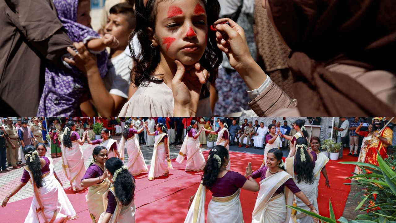 In a real Kerala story, Onam procession greeted by Prophet's Day celebrants