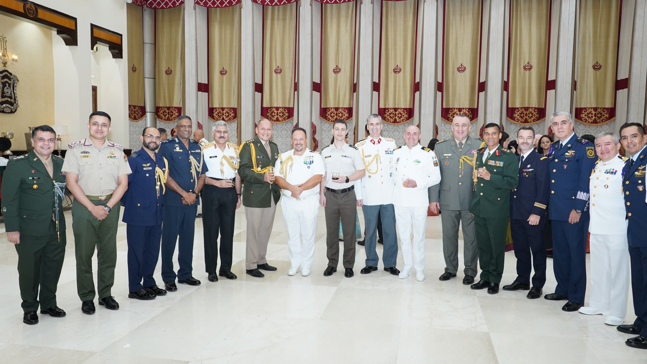 Indian Army hosts briefing for defence attaches of foreign countries