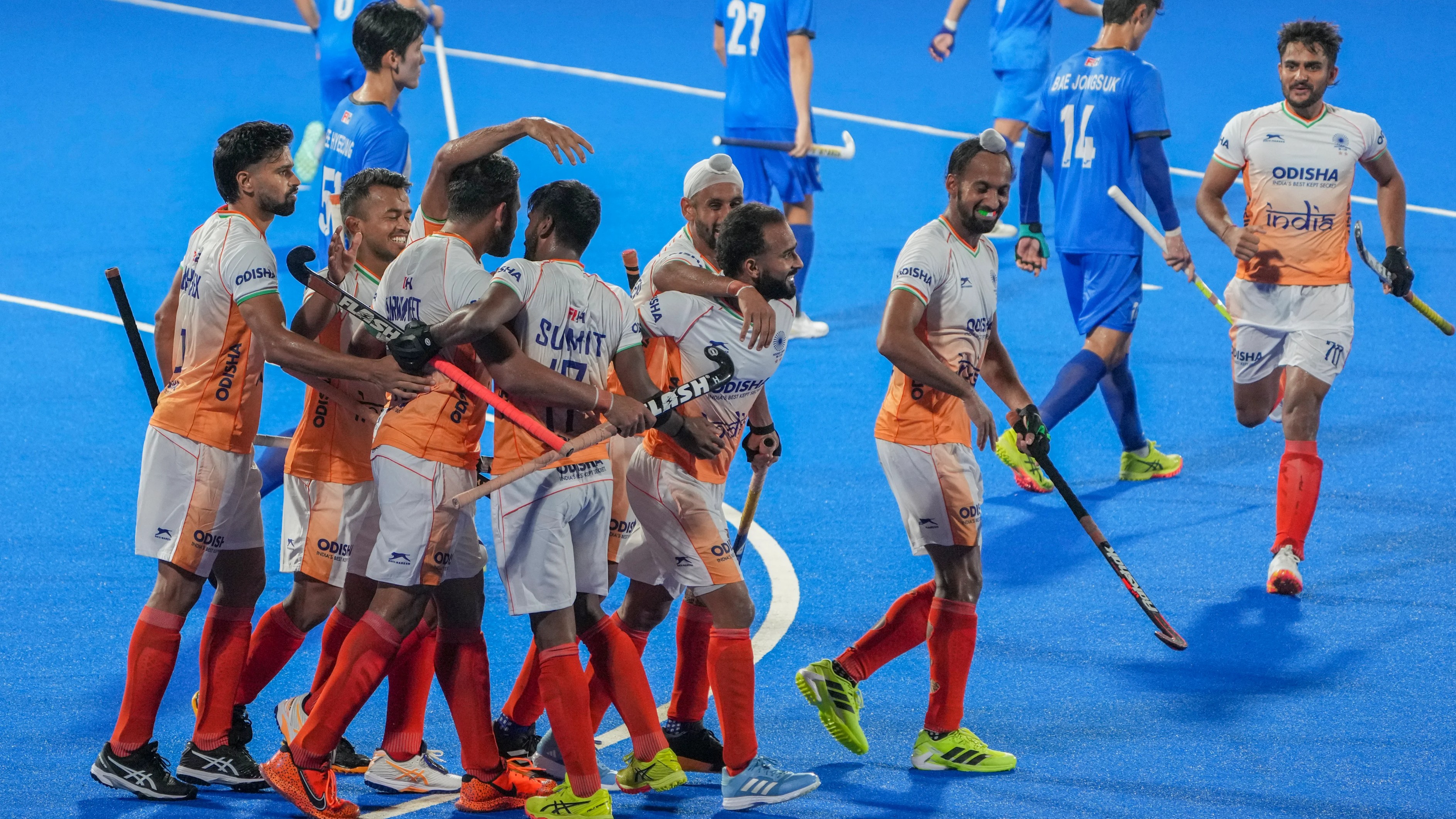 India dethrone Korea to wear Asian crown, qualify for World Cup