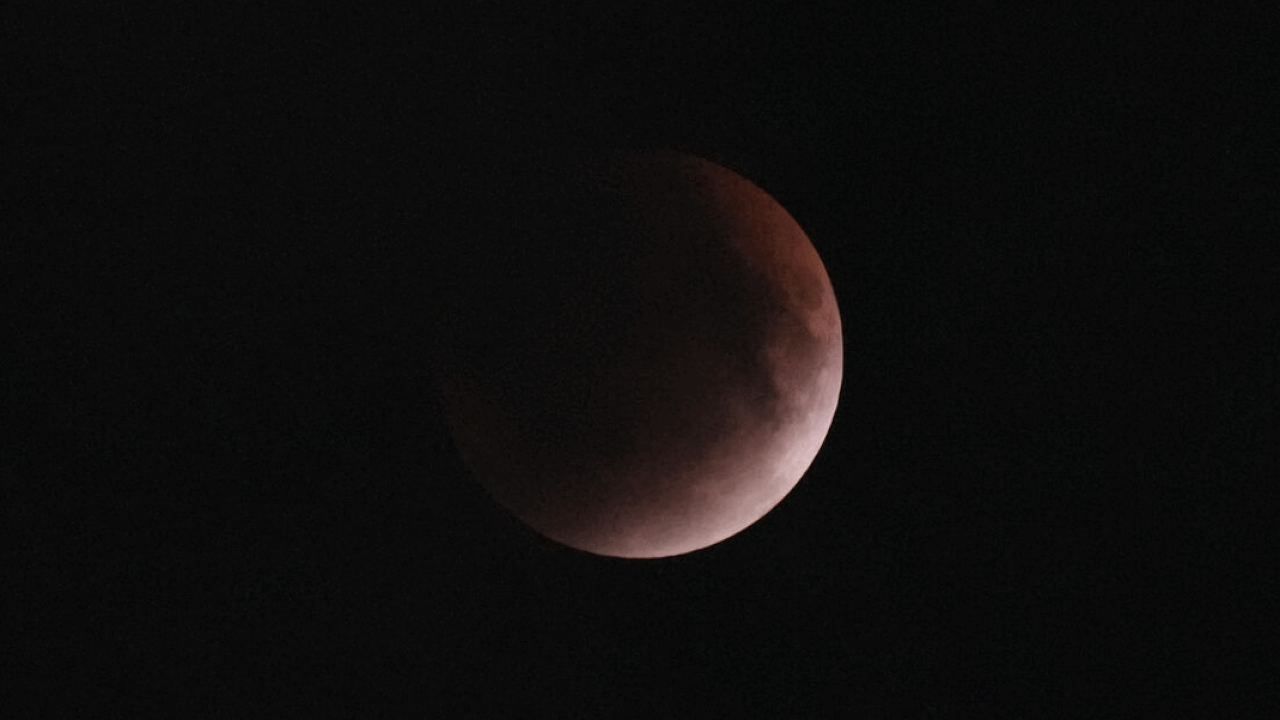 'Blood Moon': Total lunar eclipse enthrals skywatchers; clouds play spoilsport