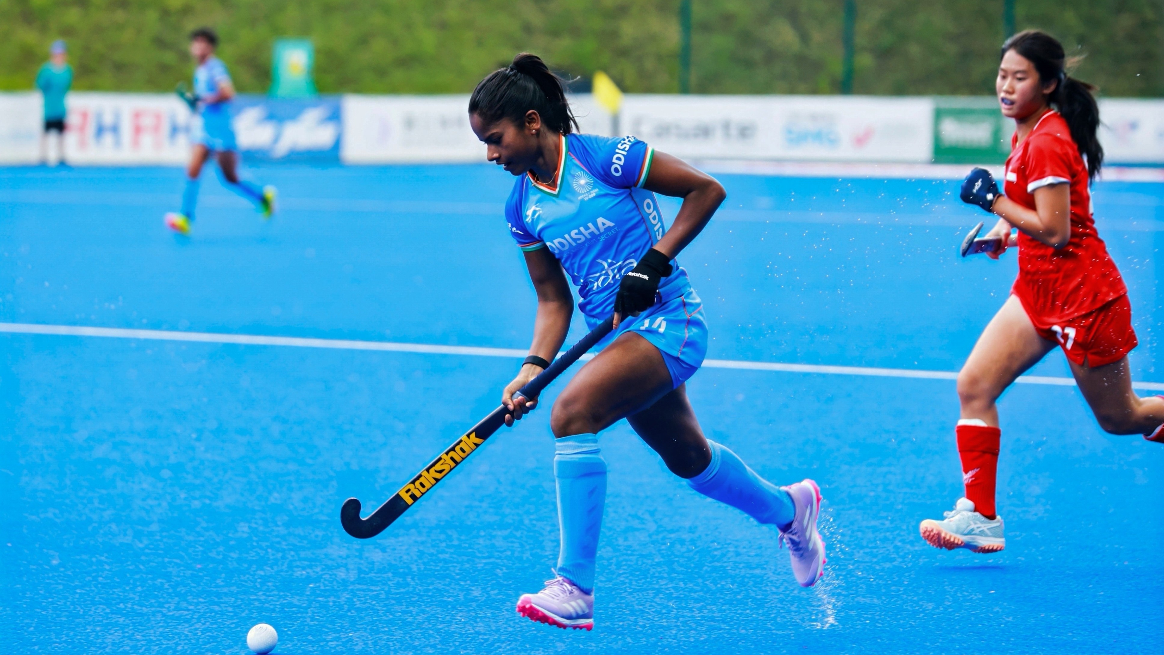 Indian women's hockey team thrash Singapore 12-0 in Asia Cup