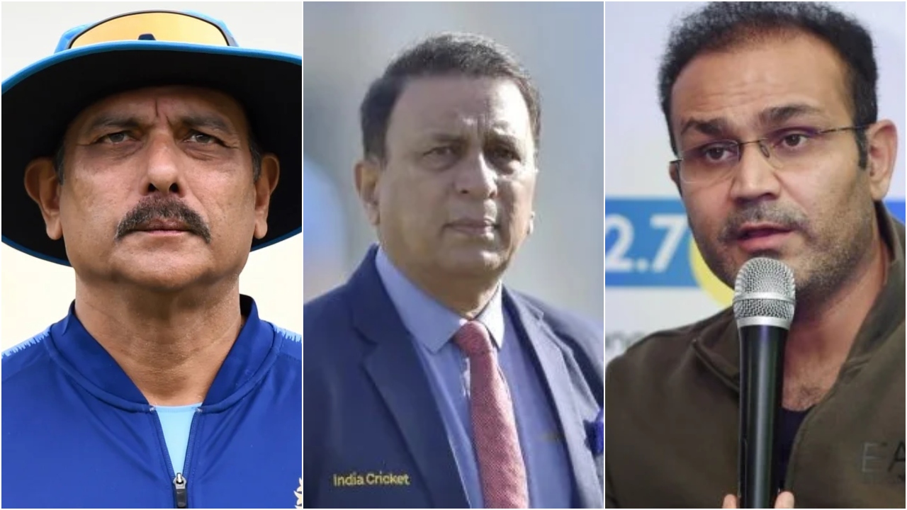 Sunil Gavaskar, Ravi Shastri and Virender Sehwag in commentary panel for Asia Cup