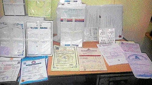 Representative image of educational certificates.